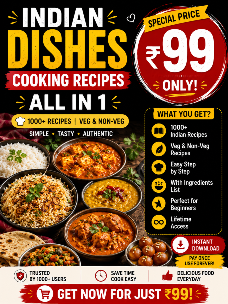 Indian Dishes Cooking Recipes